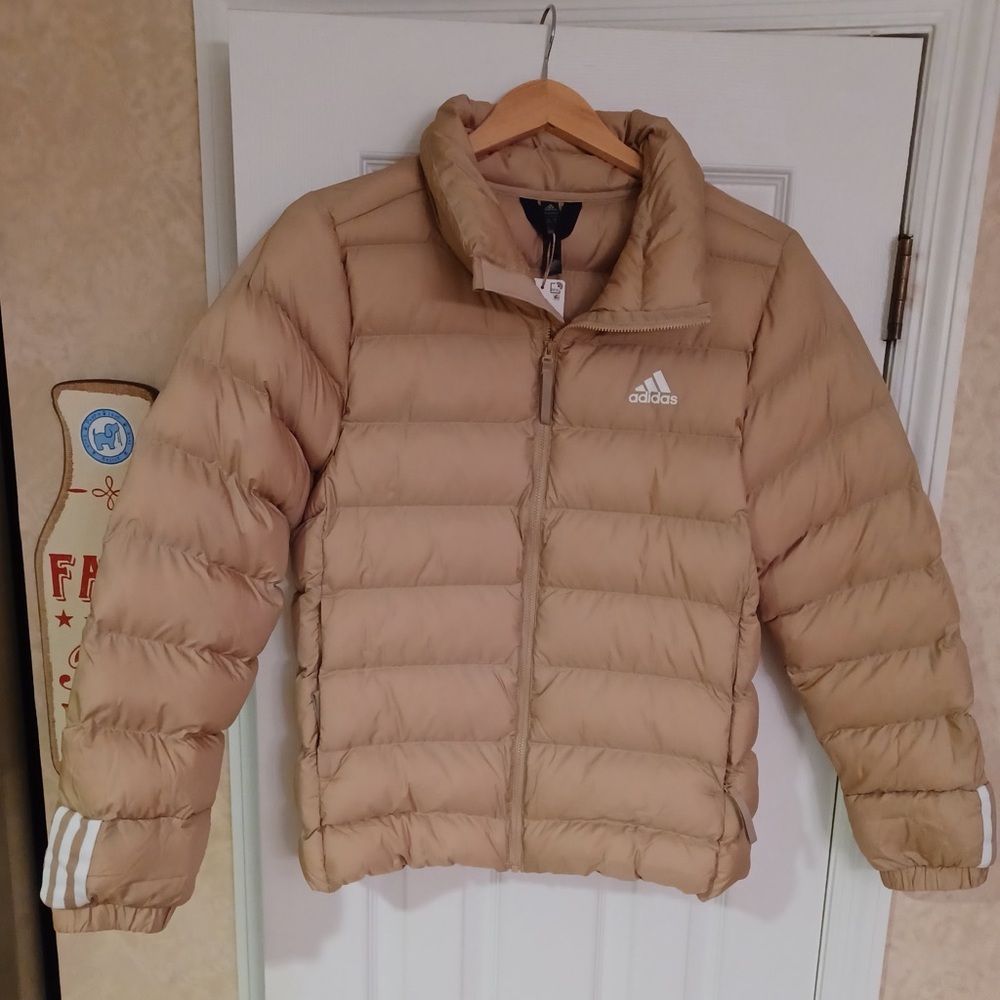 Brand New Adidas Beige Outdoor Jacket - Women’s